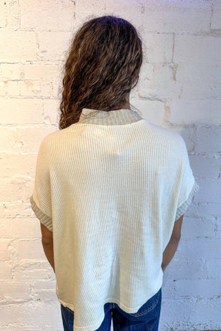 Projeto Social T - Camiseta Everly Mixed Rib