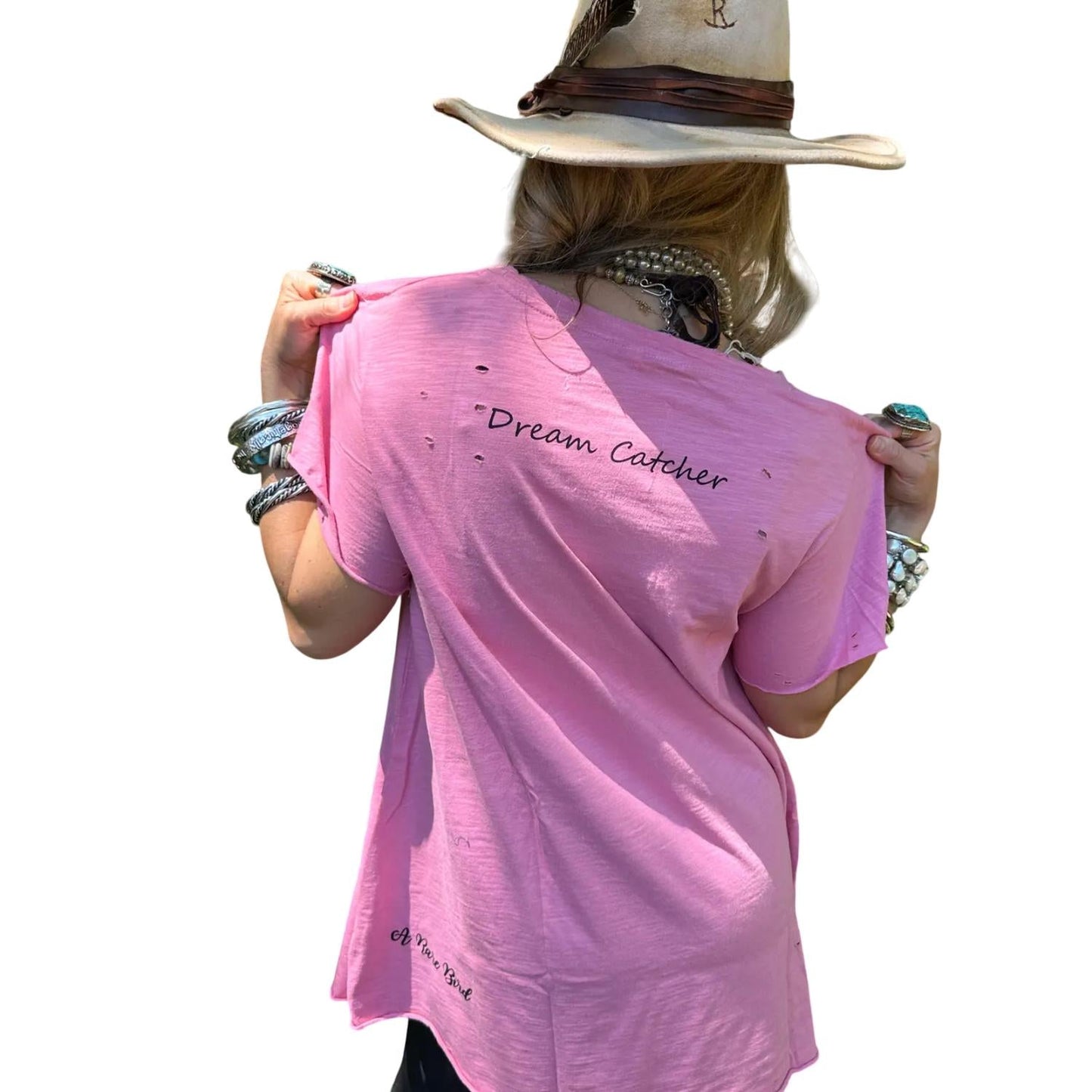 A Rare Bird - Dream Catcher Tattered Shirt