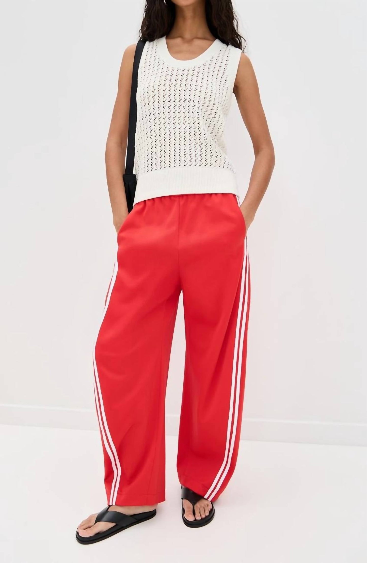 Varley - Ferns Open Knit Tank Top