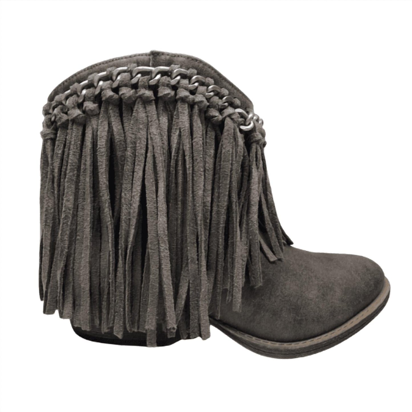 Very G - Women's Juno Fringe Bootie Shoe