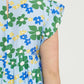 Entro - Floral Tiered Babydoll Dress - Plus