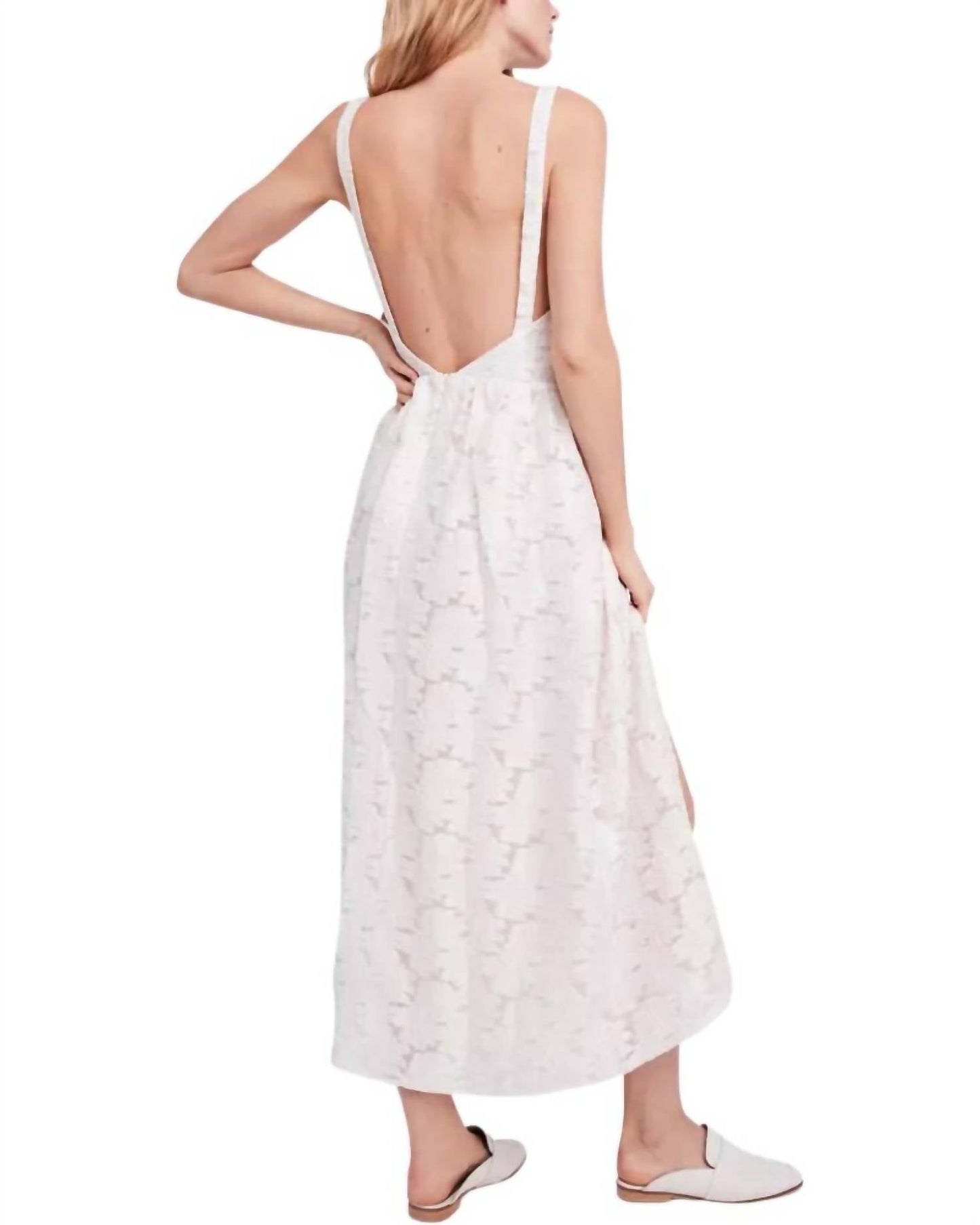Free People - Fresh As a Daisy Embroidered Maxi Dress