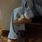 Alohas - Women's Leather Sneakers