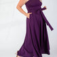 The Curve La - Plus Size Knit Tube Maxi Dress With Self Belt