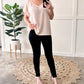 Judy Blue - Distressed Hem Tummy Control Skinny Jeans