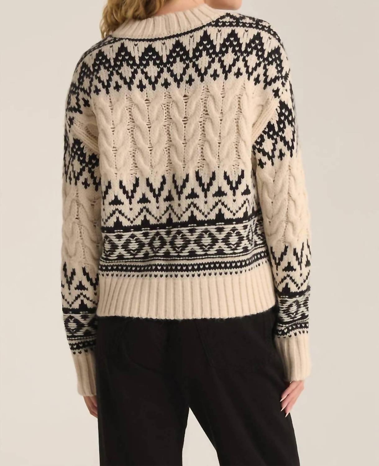 Z Supply - Garland Fairisle Sweater
