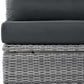 Outdoor Furniture Set Patio Rattan with Recliners and Tables