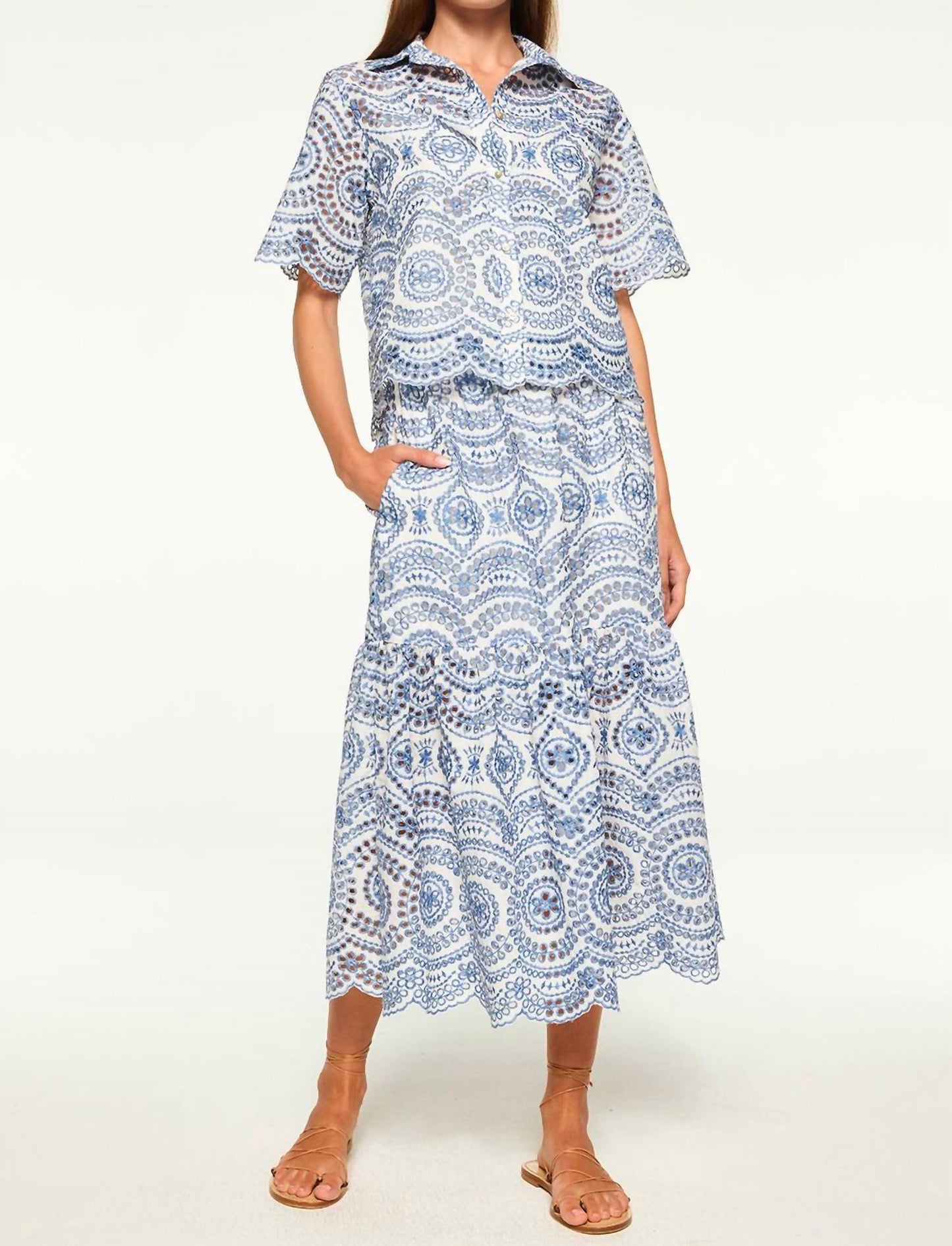 Misa Los Angeles - Itzel Midi Skirt
