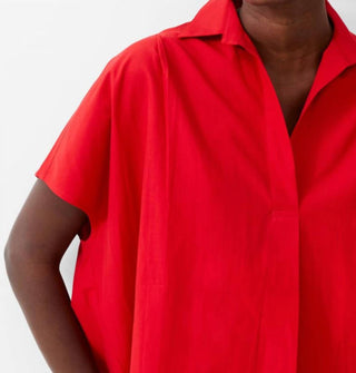 French Connection - Camisa de popeline Popover