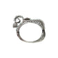 Zaalima Fashion - Women's Silver Plated Mint Green Stone Bangle