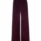 Frame - Cropped Velvet Wide Leg Pant