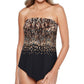 Miraclesuit - Dali Leopard Hankini Underwire Tankini Top