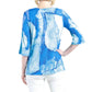 Clara Sunwoo - Asymmetrical Watercolor Tunic Top