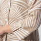 Joseph Ribkoff - Tropical Print Textured Trapeze Jacket