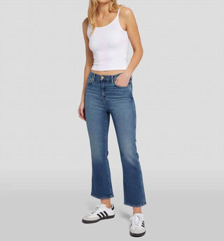7 For All Mankind - Calça Jeans Slim Kick de Cintura Alta