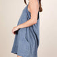 Very J - Mineral Washed Knit Mini Dress with Shorts Inside