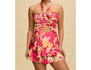 Luxxel - Tropical Watercolor Romper