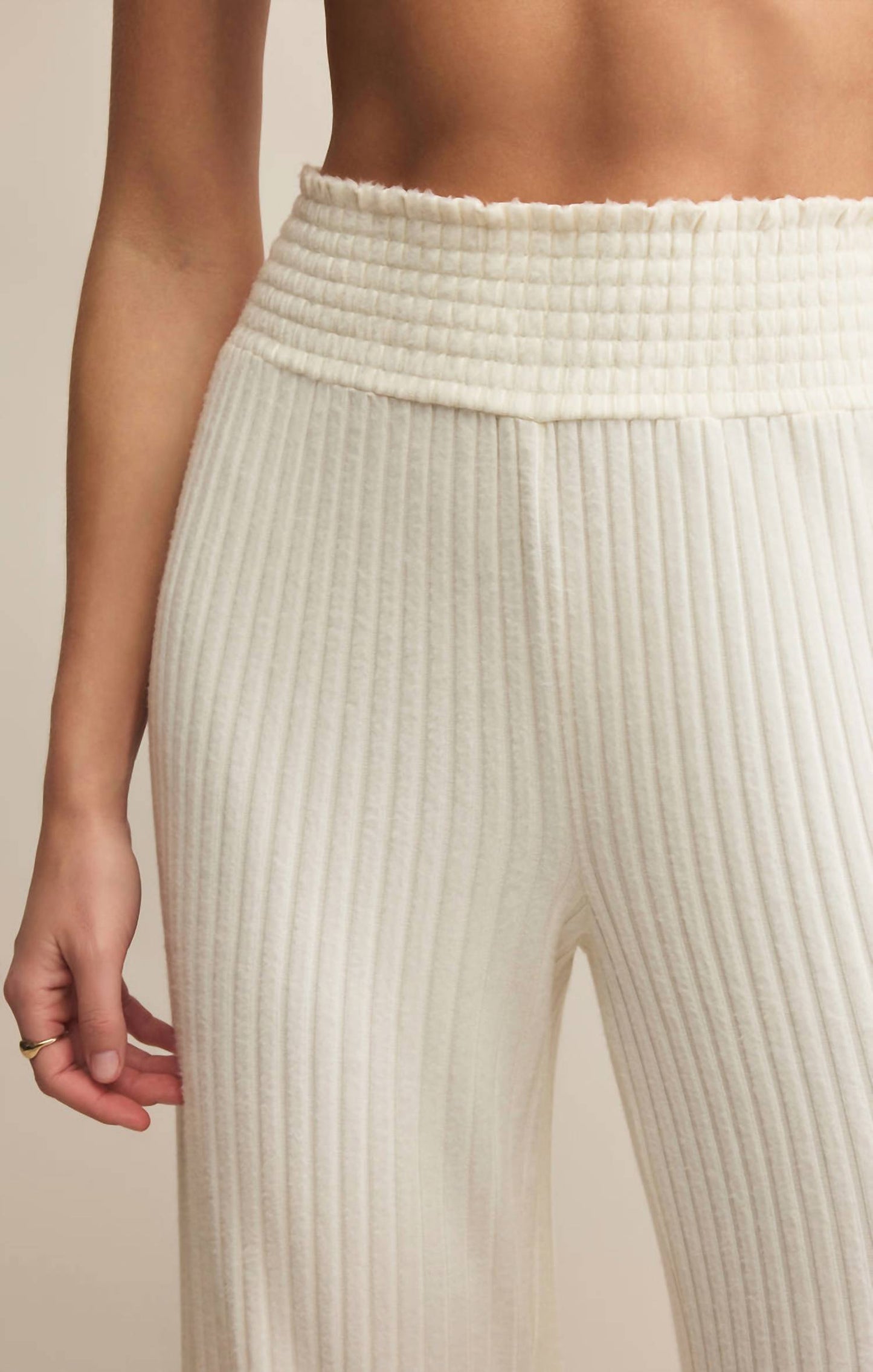 Z Supply - Dawn Smocked Rib Pant