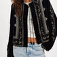 Free People - Maxxie Embellished Velvet Jacket