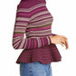 Ted Baker - London Leytina Striped Peplum Sweater