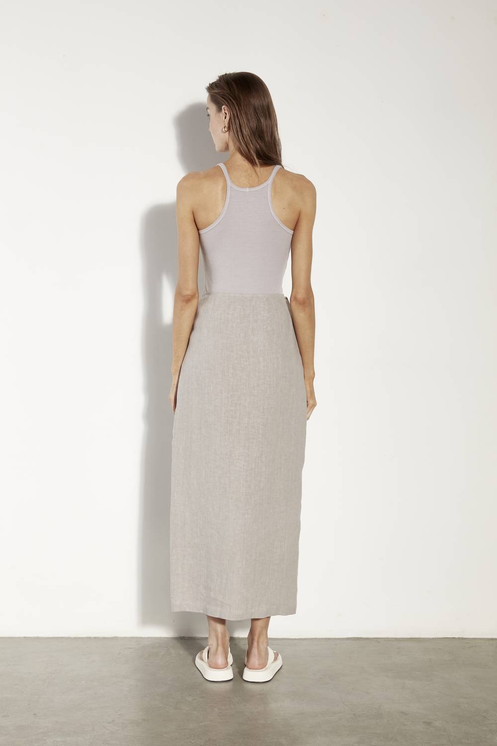 Enza Costa - SILK KNIT U TANK