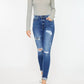 Kancan - High Rise Ankle Skinny Jeans