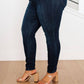 Judy Blue - High Waist Hand Sanded Resin Skinny Jeans