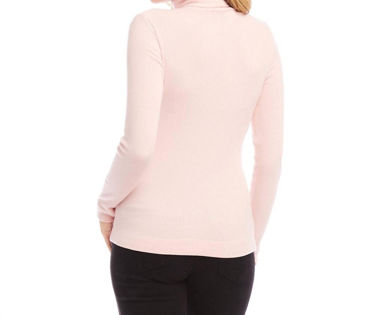 Karen Kane - Ribbed Turtleneck Top