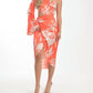 Steffany Milano - Sunset Bloom Asymmetrical Dress