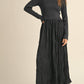 Miou Muse - Shay Sweater Combo Maxi Dress