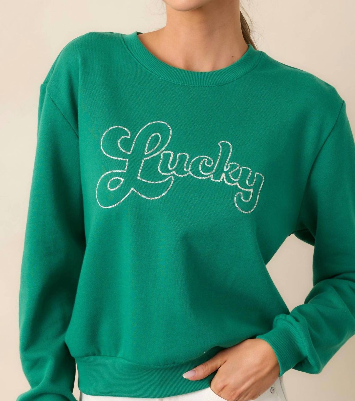 Z Supply - Lucky Crew Neck Sweatshirt