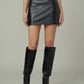 Joe'S Jeans - Vegan Leather Mini Skirt