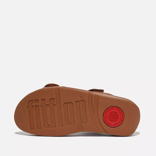 Fitflop - Women's Lulu Adjustable Leather Slides