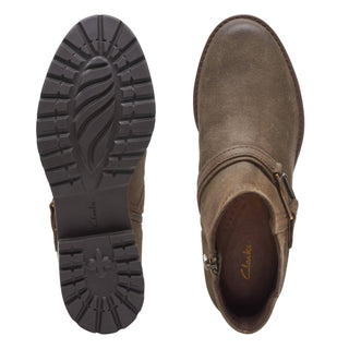 Clarks - Women's Aspra Buckle Ankle Boot