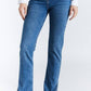 Oat Collective - High-rise Side Slit Straight Jeans