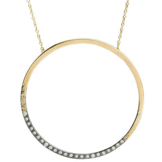 Kate Maller Jewelry - Women's Circle Sunshine Necklace