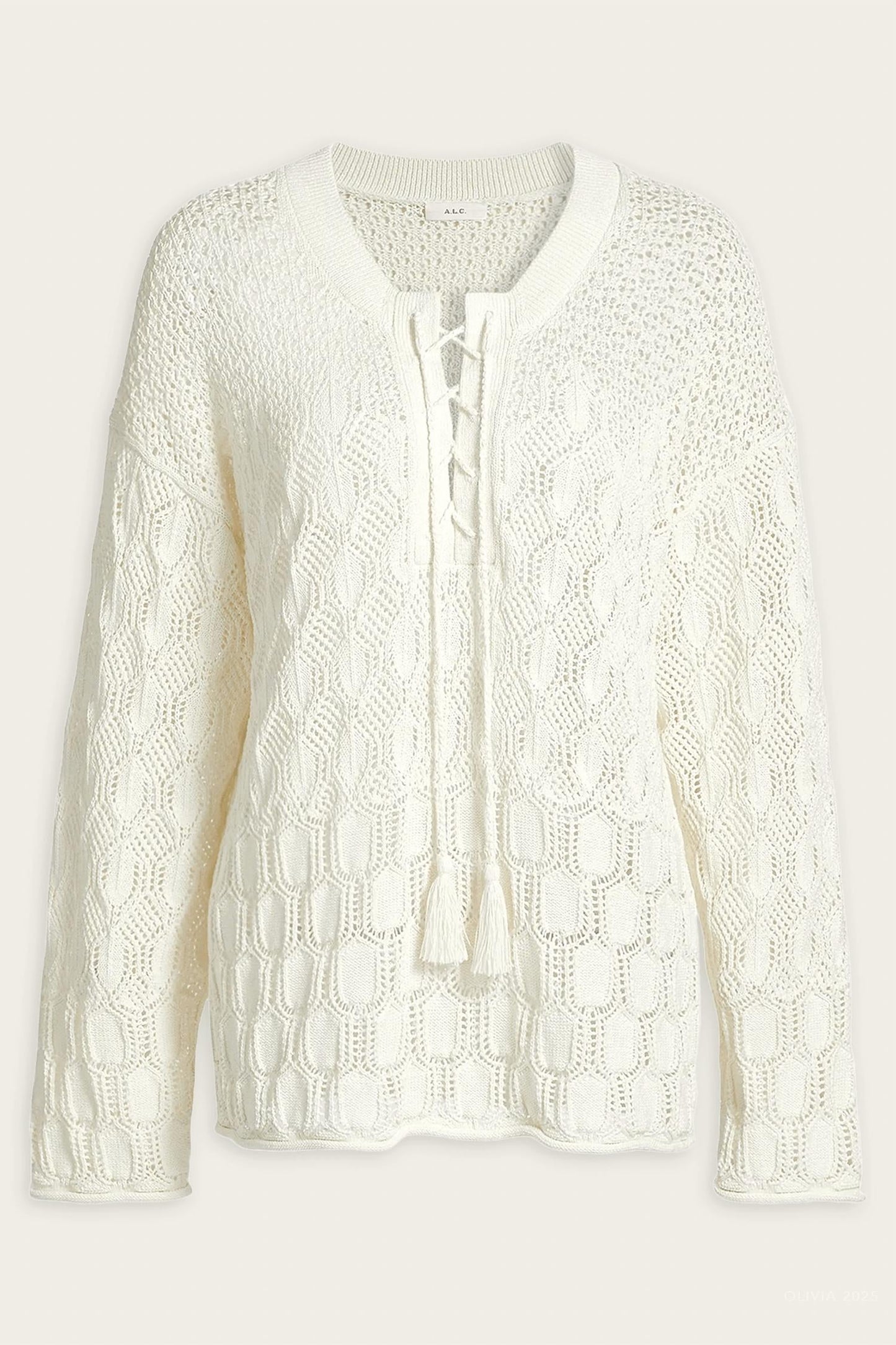 A.L.C. - Keri Crochet Knit Sweater