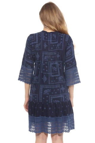Johnny Was - VESTIDO ELIYEN (SLIP) ELEFAN