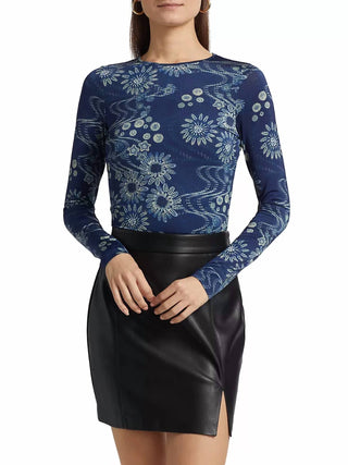 Marie Oliver - Blusa de malha floral hazel