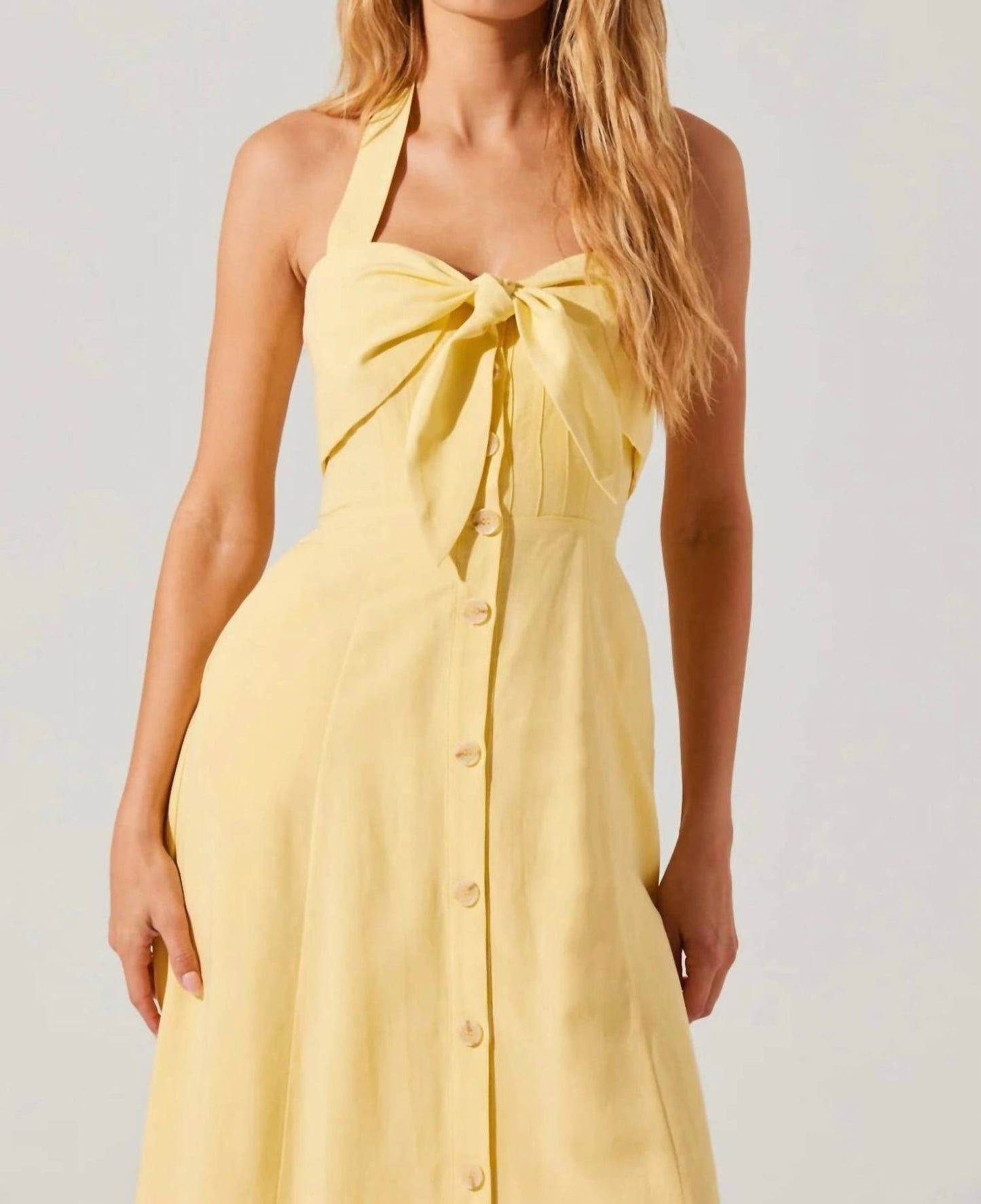 Astr - Katherine Halter Neck Dress