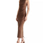 Steve Madden - Mo Funnel Neck Matte Jersey Dress
