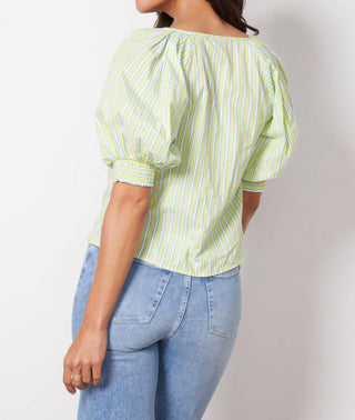 Santuário - Blusa de popeline com decote em V