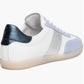 Nerogiardini - Women's Mixed Leather Low-top Tennis Sneakers