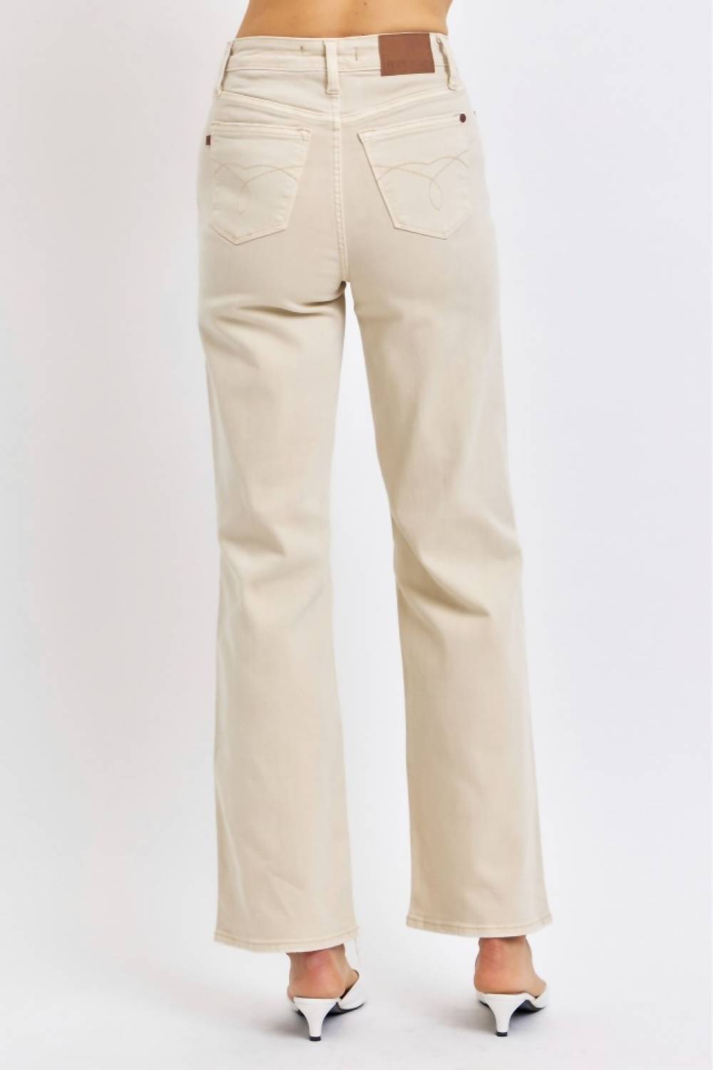 Judy Blue - High Waist Destroyed 90's Straight Jean