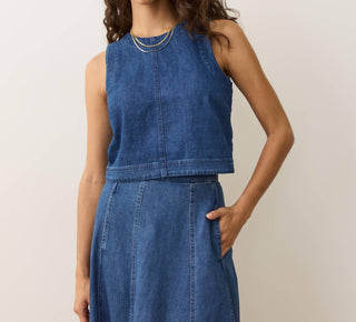 Marine Layer - Quinn Denim Tank