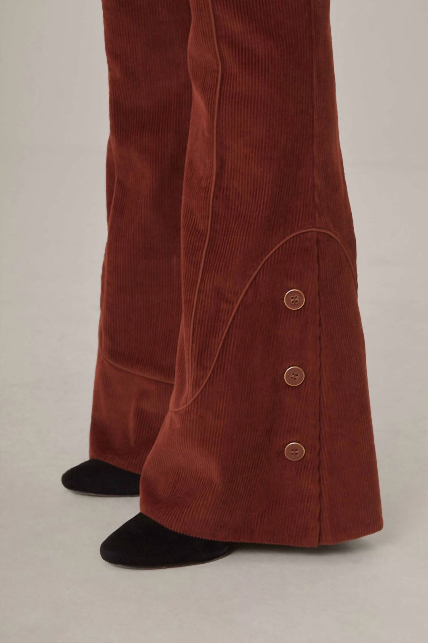 Farm Rio - Corduroy Flare Pants