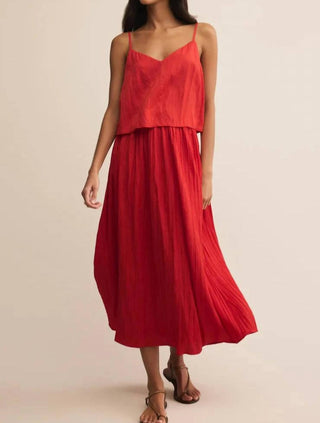 Z Supply - Blusa Fiore Crinkle Satin