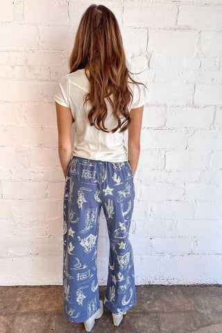 Free People - Calça Seaside Pull On