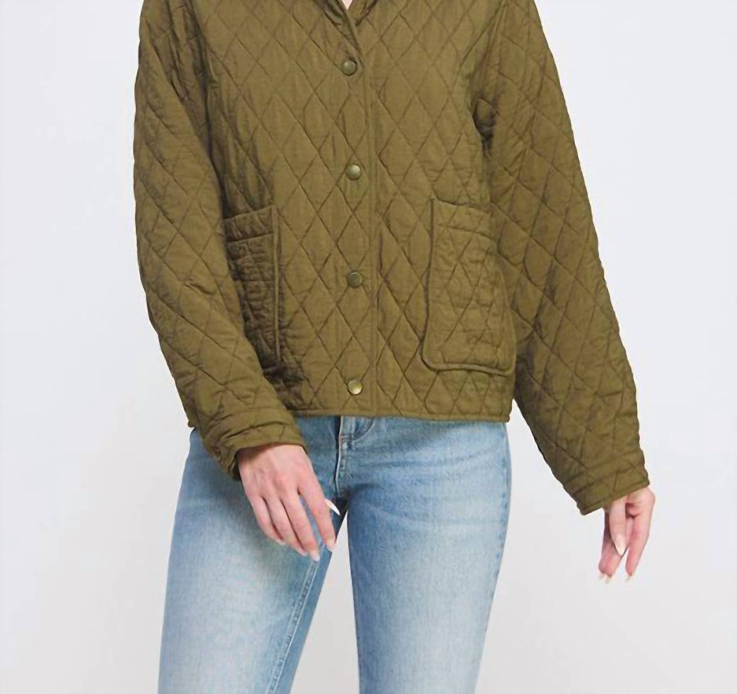 Allie Rose - Textured Quilted Jacket