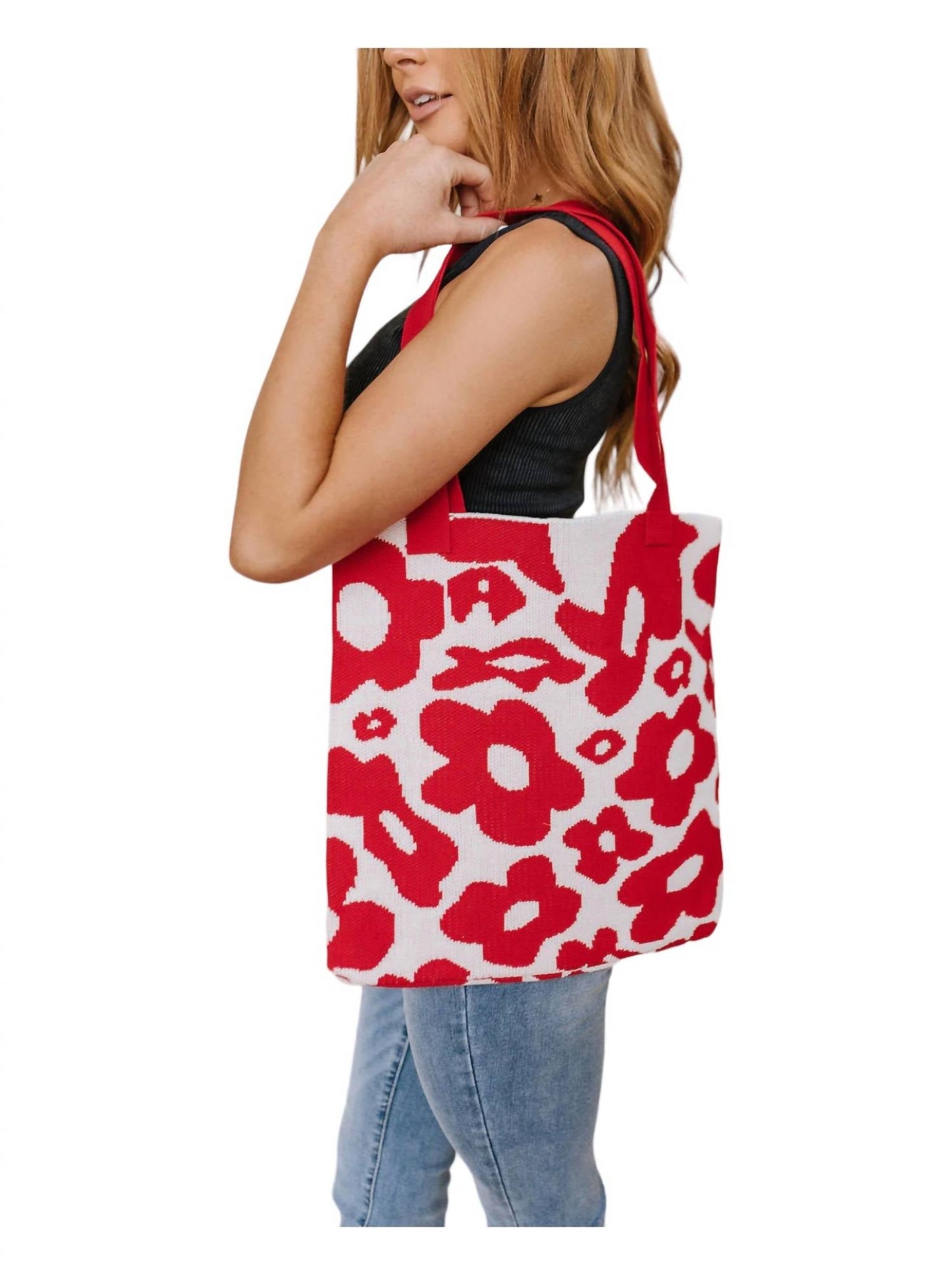 123 Amore - Lazy Daisy Knit Bag